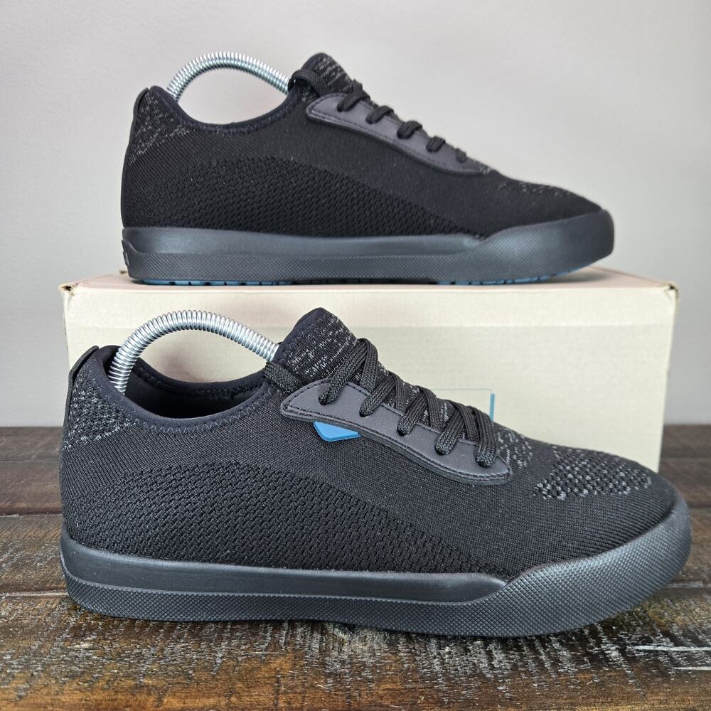 Vessi Weekend Sneaker Womens Size 10 Waterproof Shoes Asphalt Black Black Mens 9